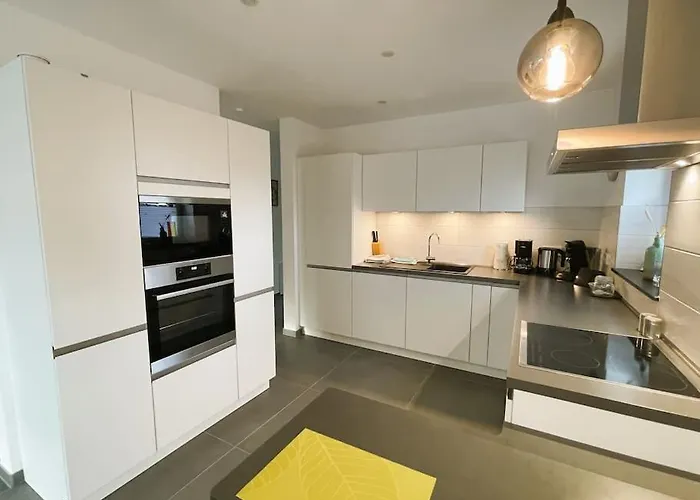 85qm Neubau-wohnung Fuer 5-6 Personen, 2 Badezimmer & 3 Schlafzimmer Apartament Hörstel